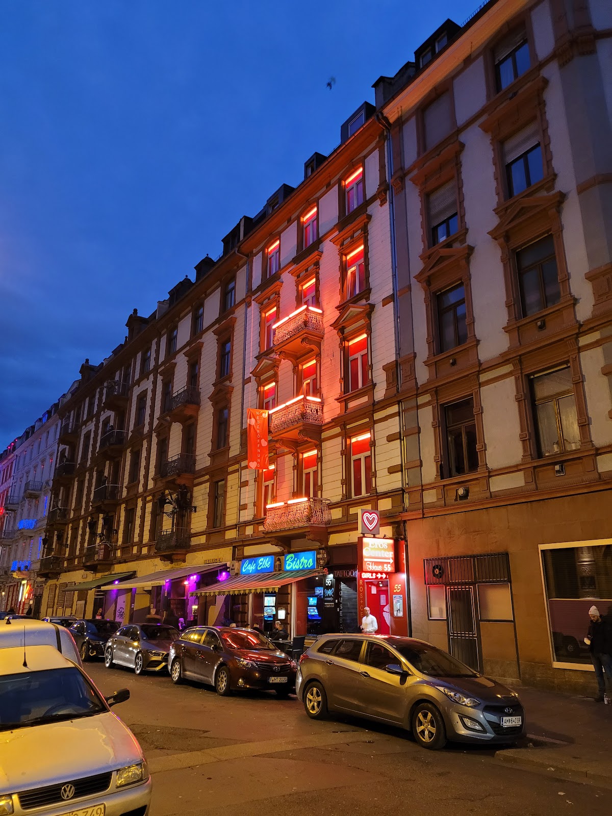 Getraenke im Cafe Elbe